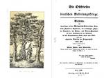 Bild vergrößern: Titelblatt von Garrelts Buch über die Ostriesen im Befreiungskriege