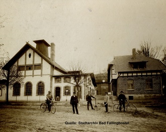 Bild vergrößern: Fallingbostels 1910 errichtete Gasanstalt