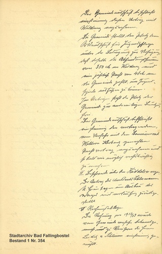 Bild vergrößern: Abschluss der Protokollierung der "Besprechung über Ankauf eines Gemeindeplatzes" am 8. September 1913