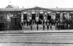 Bild vergrößern: Eröffnung der Eisenbahnlinie Walsrode-Fallingbostel-Dorfmark-Soltau im Jahr 1896