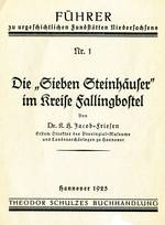 Bild vergrößern: Titelblatt des archäologischen Führers