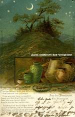 Bild vergrößern: Ein Hünengrab aus der Bronzezeit - Postkarte aus dem Jahr 1902
